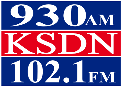 KSDN 930AM 102.1FM Logo