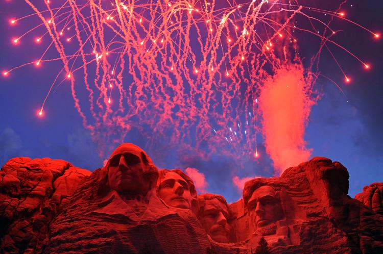 Mount Rushmore Fireworks 